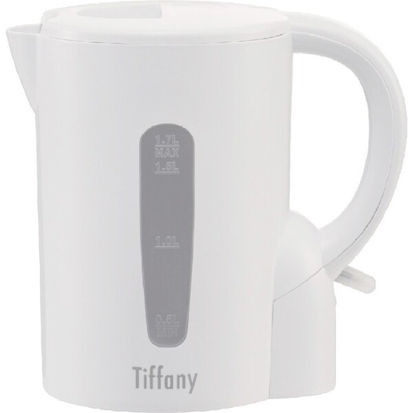 Tiffany 1.7L Electric Cordless Kettle 2200W Hot Water Jug/Boiler w/ Auto Off WHT