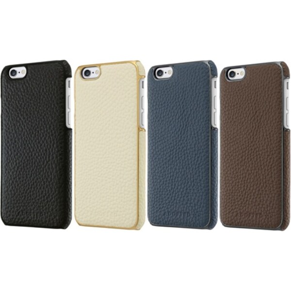 Adopted Leather Wrap Case - iPhone 6 & 6S - White/Gold