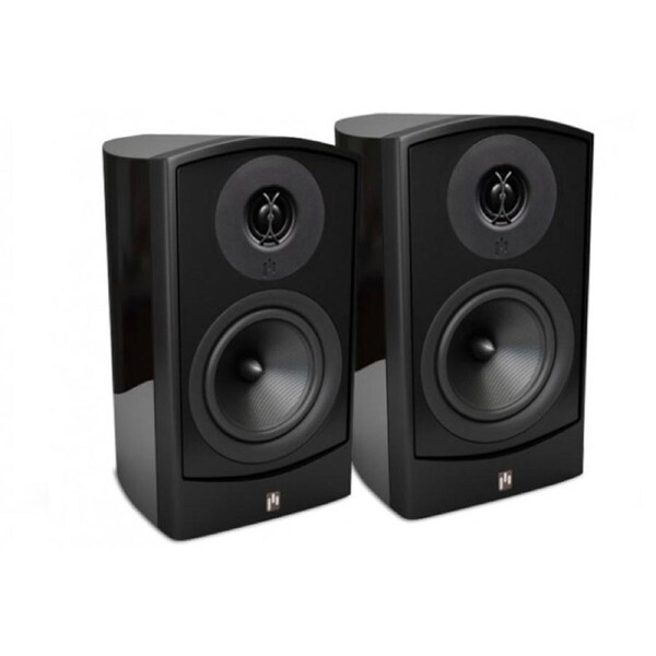 Aperion Verus II Grand Bookshelf Speaker (Black Gloss, Pair)