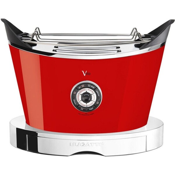 Bugatti Volo 2-Slice Toaster - Red