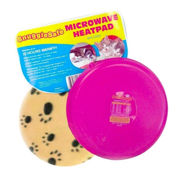 SnuggleSafe Microwave Heat Pad for Cat, Dogs, Guinea Pigs, Bunnies and all Pets