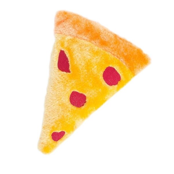 Zippy Paws Squeakie Emojiz Dog Toy - Pizza Slice