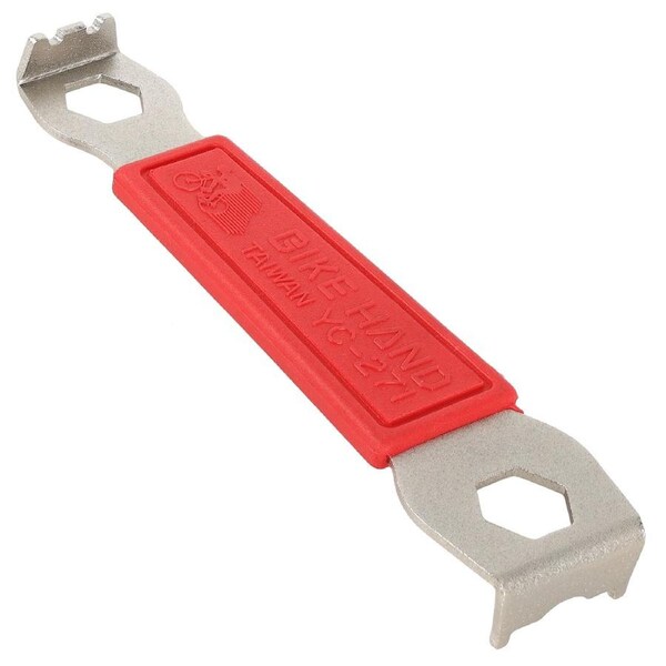 BIKEHAND Bike Chainring Nut Crank Cover Install Removal Wrench Tool