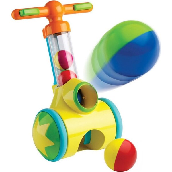 Tomy Pic n Pop Ball Blaster Play Learn Push Along Game Toy for Toddler/Child/Kid
