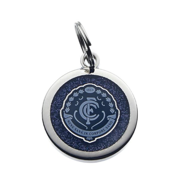 Carlton Blues Engravable Pet Tag