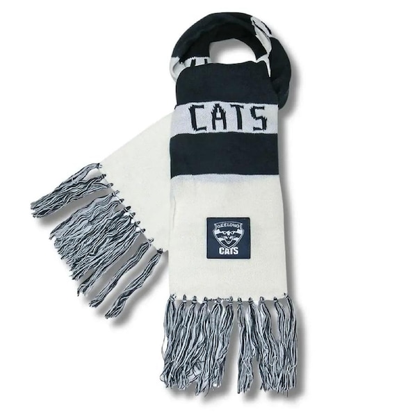 Geelong Cats Traditional Bar Scarf