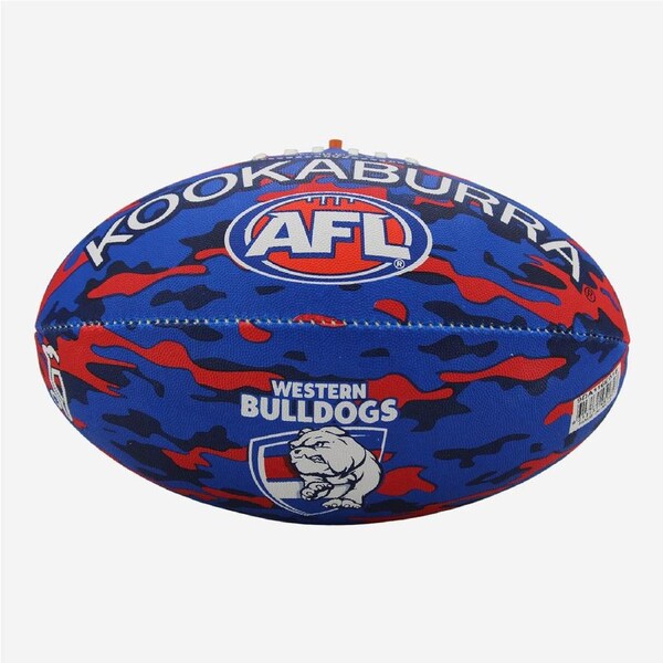 Western Bulldogs Size 5 Camo Football
