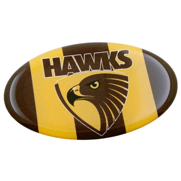 Hawthorn Hawks Oval Lensed Team Supporter Logo
