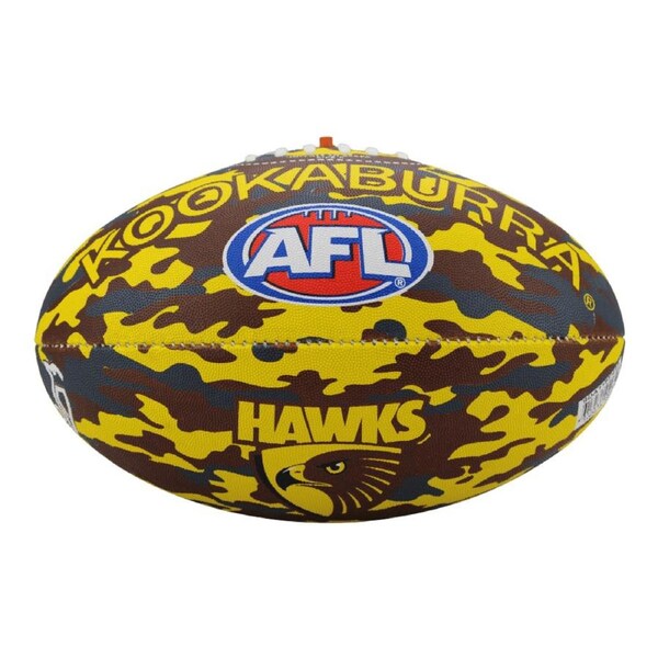 Hawthorn Hawks Size 5 Camo Football