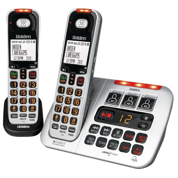Uniden Sight & Sound Enhanced Cordless Digital Phone System
