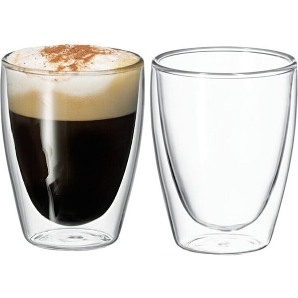 Avanti Caffe Twin Wall Glass Set of 2 - 250ml