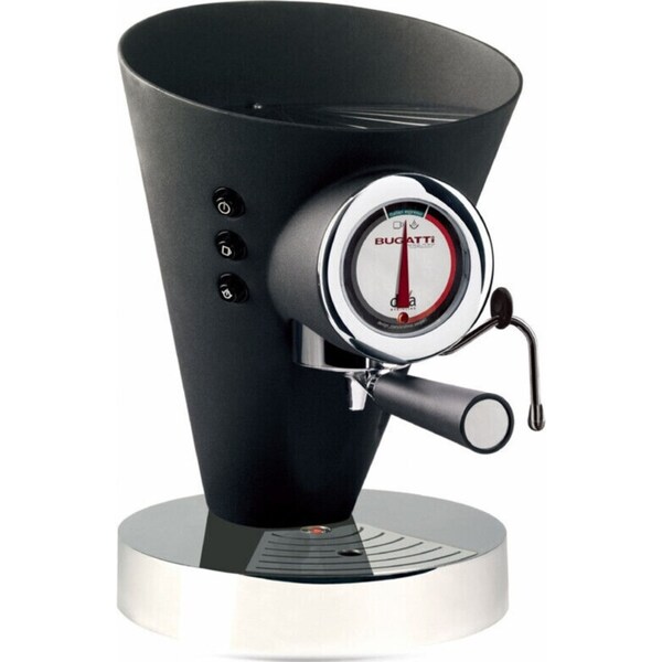Bugatti E-Diva Espresso Coffee Machine - Black