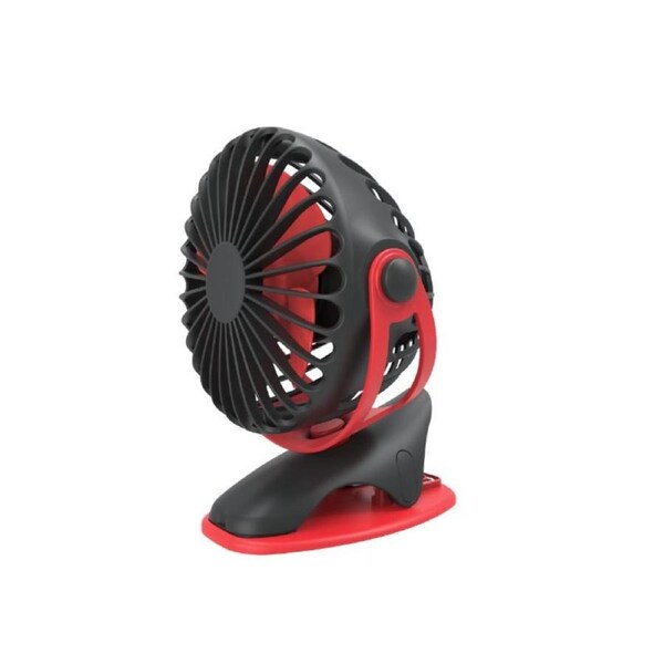 Yoobao 6400mAh Rechargeable Portable USB Low-noise/Noiseless Mini Clip On Fan