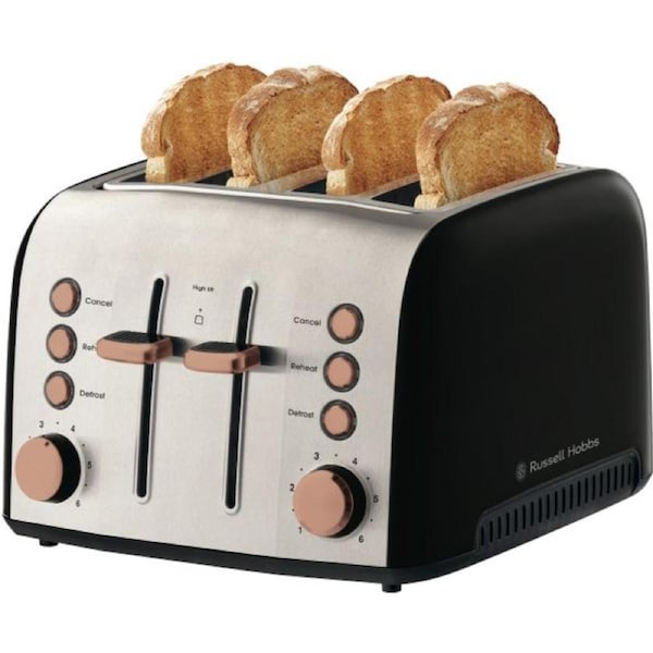 Russell Hobbs Brooklyn 4 Slice Toaster Copper RHT94COP