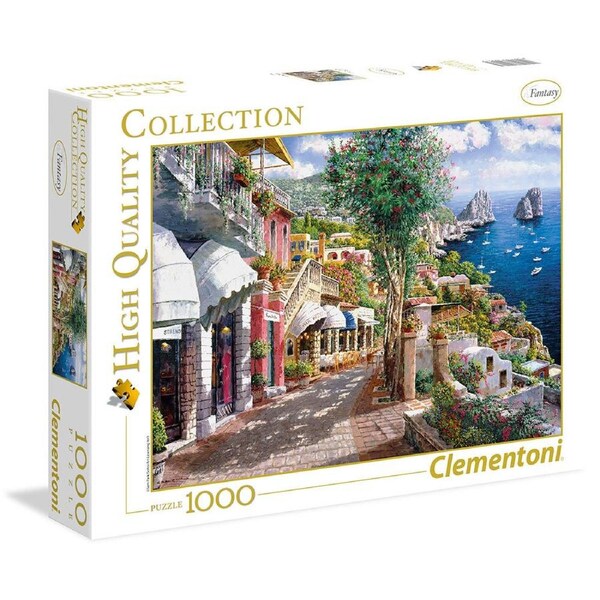 1000pc Clementoni High Quality 69cm x 50cm Capri Jigsaw Puzzle Kids Game Toy 8y+