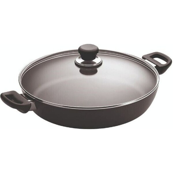 Scanpan 17738 Classic Covered 32cm/4L Chef Pan - Black - PFOA Free