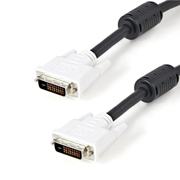 Star Tech 2M DVI-D 25 Pin M/M Computer to Projector/Monitor Dual Link Cable
