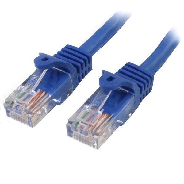 StarTech 10M Cat5e Snagless Network LAN Data Lead Ethernet Patch Cable RJ45 Blue