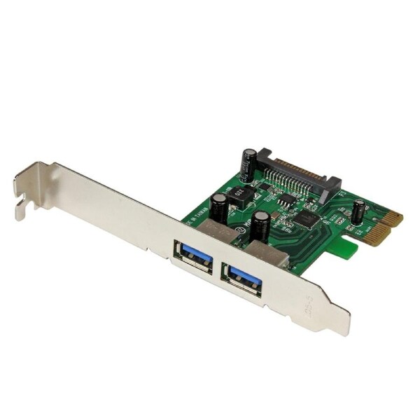 Star Tech 2-Port Dual External 5Gbps USB 3.0 Ports PCI Express SuperSpeed Card