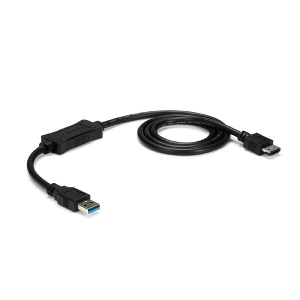 Star Tech 6Gbps USB 3.0 to eSATA Adapter 3ft Cable for SSD/HDD/ODD Stroage Drive