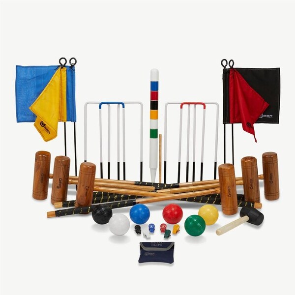 6 Player Pro Croquet Set with Composite Balls