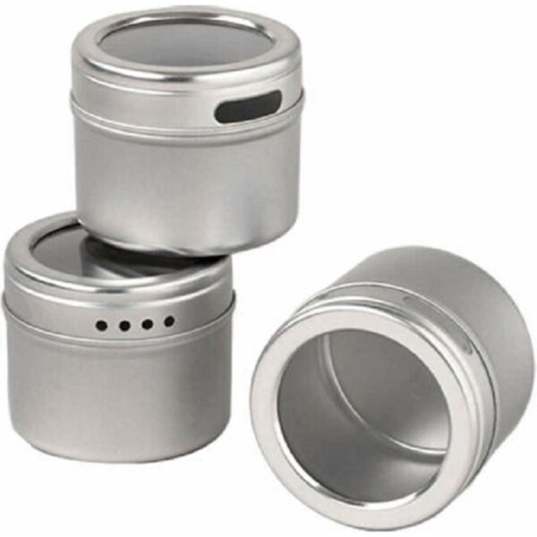 Appetito Magnetic Spice Cans Set of 5
