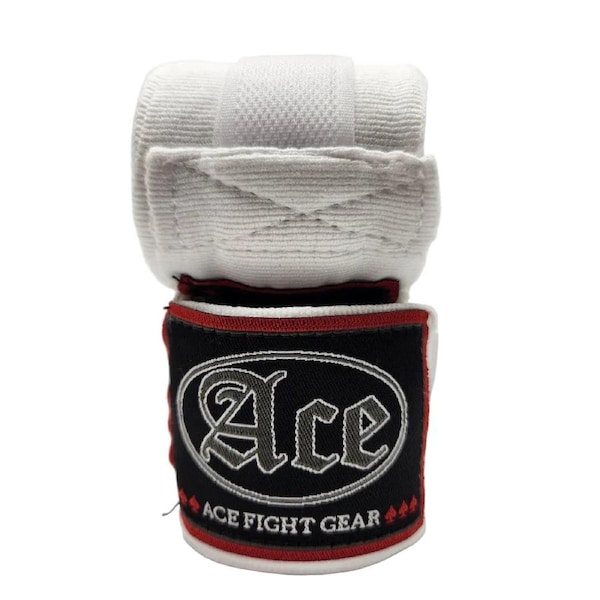 Pro Boxing hand wraps White