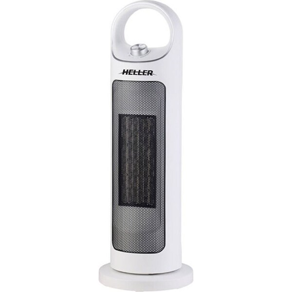 Heller 2000W Electric Ceramic Oscillating Mini Tower Heater Hot Fan w/Thermostat