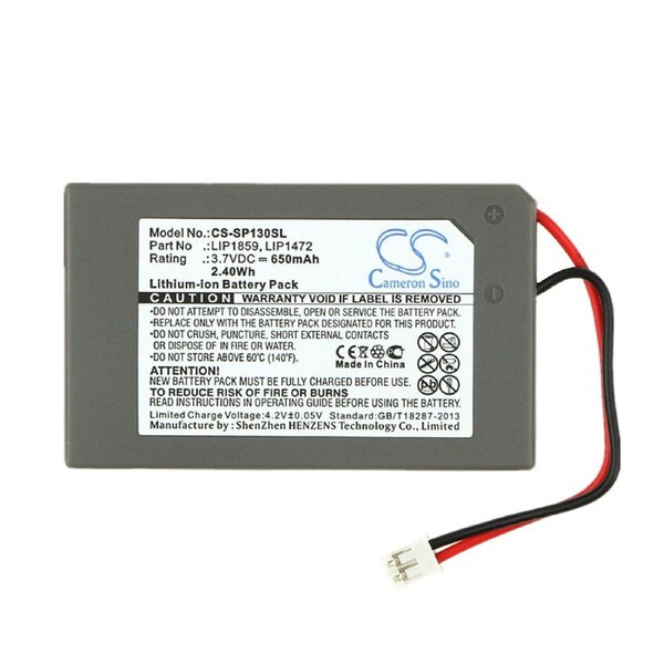 Replacement Battery for Sony PlayStation 3 PS3 Wireless Controller CECHZC1E CECHZC1H CECHZC1J CECHZC1U SIXAXIS, Part LIP1472 LIP1859