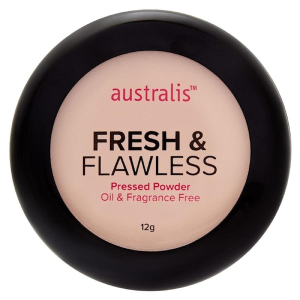 Australis 2-in-1 Fresh and Flawless Pressed Compact Powder - Nude Matte