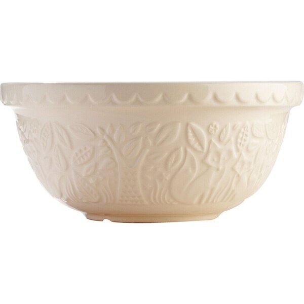 Mason Cash 28454 In The Forest Fox Cream Mixing Bowl, 29cm