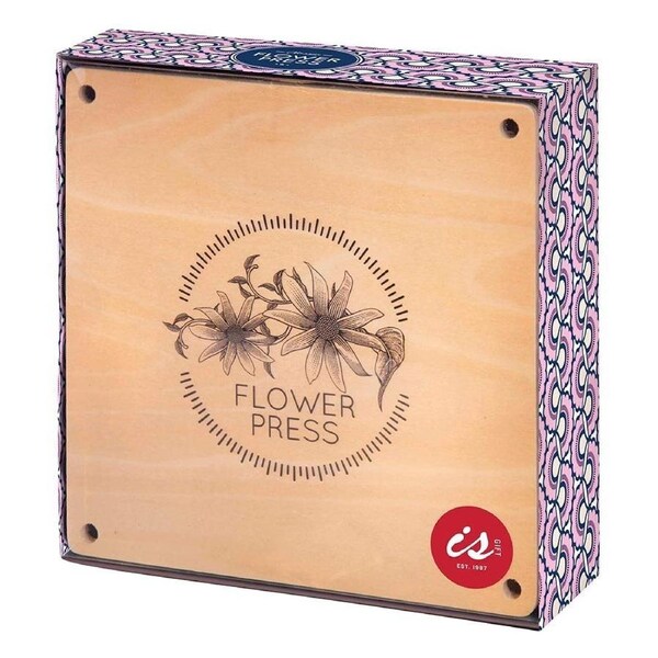 Is Gift Classic Wooden DIY Flower/Leaves Petals Floral Press Kids Fun Art/Craft