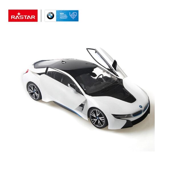 Rastar Licensed 1:14 Radio Control Car with USB Charger - BMW I8