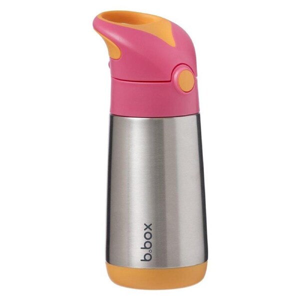 B.Box 350ml Insulated Drink Bottle - Strawberry Shake