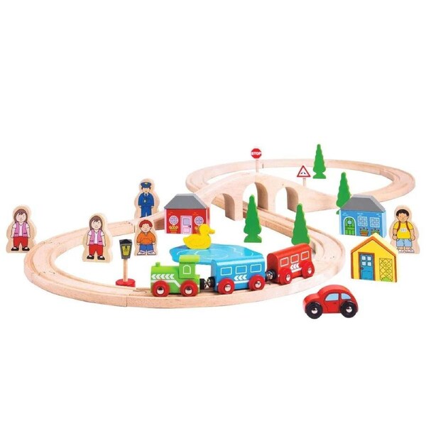 Bigjigs Rail Figure of Eight Train Set