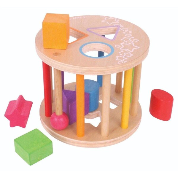 Bigjigs Toys First Rolling Shape Sorter