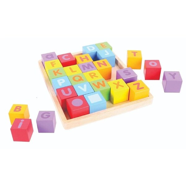 Bigjigs Toys Educational ABC Blocks