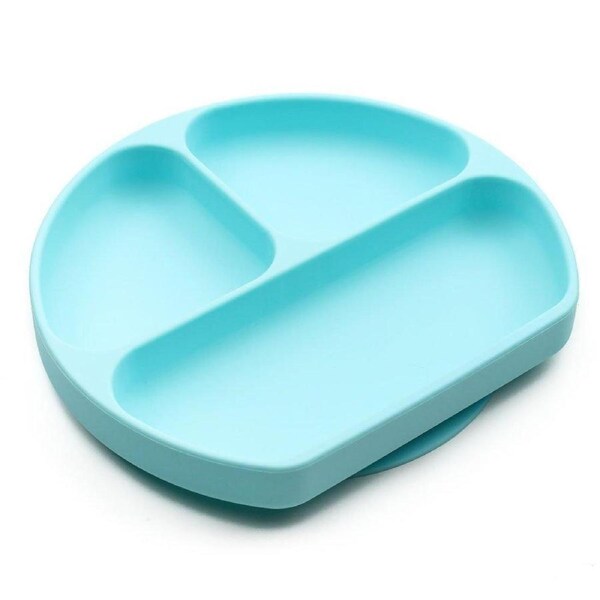 Bumkins Silicone Grip Dish - Blue