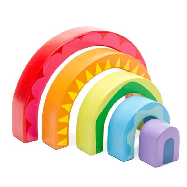 Le Toy Van Petilou Rainbow Tunnel Toy