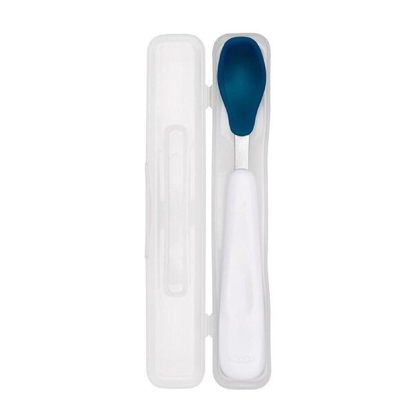 Oxo Tot On-the-go Feeding Spoon - Navy