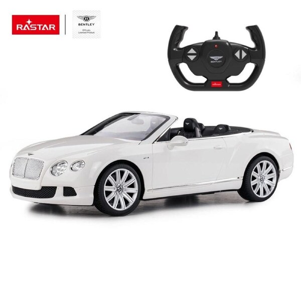 Rastar Licensed 1:12 Radio Control Car - Bentley GTC