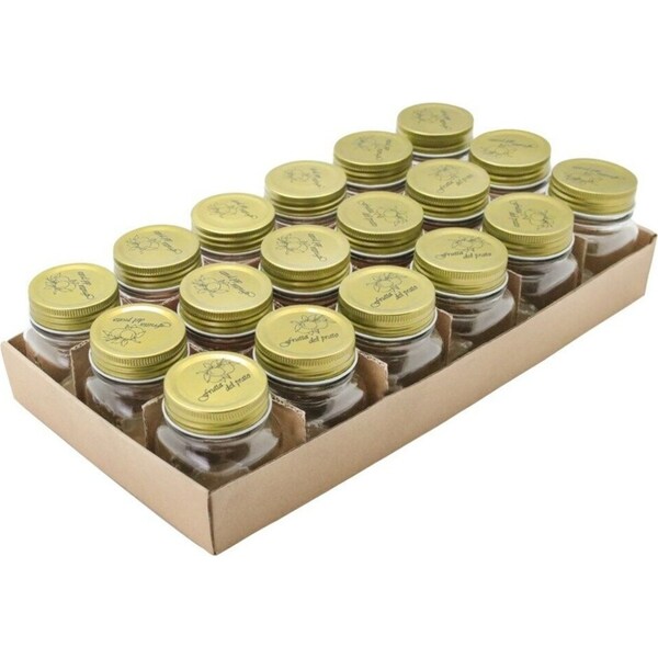 54x 200ML Small Glass Jars Canning Food Storage Container Mini Spice Kitchen VIC