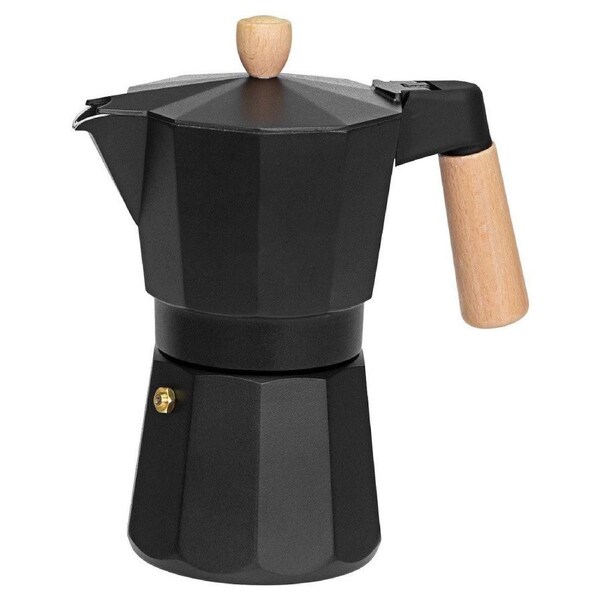 Avanti Malmo Espresso Coffee Maker, 6 Cup - Black