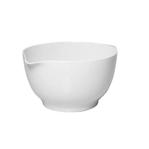 Avanti Melamine Mixing Bowl - White 2.5l