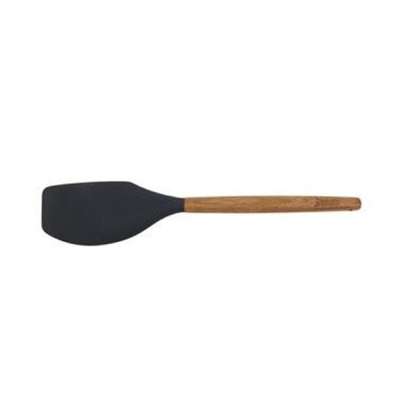 Classica St Clare Utensils - Acacia Handle with Black Silicone - Spatular