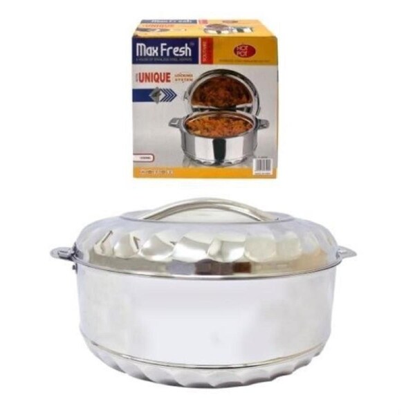 Max Fresh Food Warmer Stainless Steel - 8.5L / 34cm