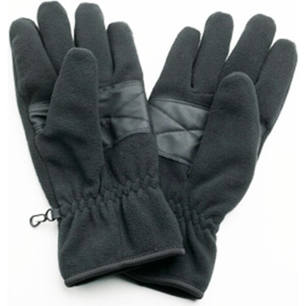 3Peaks Saddleback Polar Fleece Winter Glove Men/Women Adult Unisex Small Black