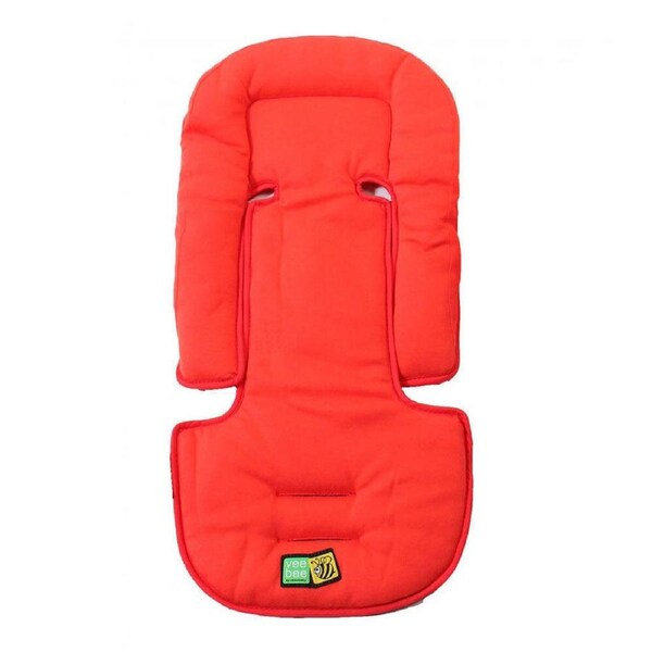 Vee Bee Allsorts Pad Infant Baby Head/Body Support f/Pram Stroller Car Seat Red