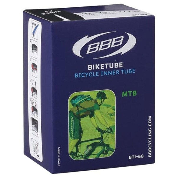 BBB Cycling Tube 27.5*2.10/2.35 Av 40mm - Size 27.5" x 2.1/2.35
