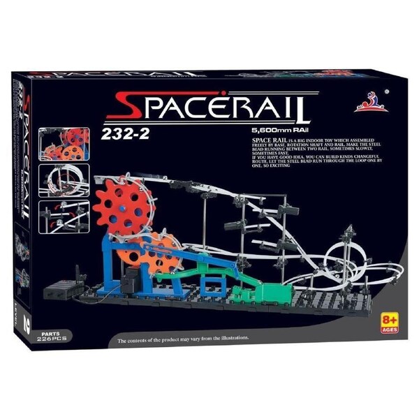 SpaceRail Level 2 Complex Motorised Marble Run